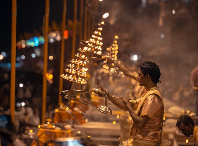 Divine Essence of Varanasi: Ganga Aarti & Spiritual Exploration