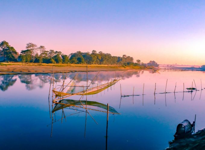 Tea Gardens & River Isles: Dibrugarh to Majuli Tour